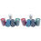 200Pcs Durable Plastic Poker Chips Multi-Use Foosball Game Accessories 2