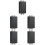 5Stk Verstärker Geräuschfilter ABS Ground Loop Isolator Schwarz Robust 7