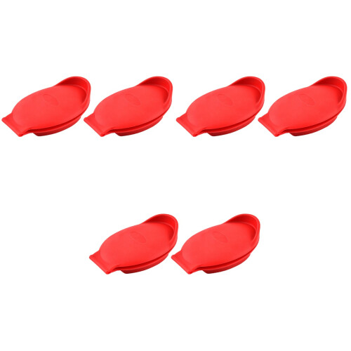 6Stk Roter Austernhalter Hand-Schutzclip Küchenwerkzeug 2