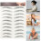 12 Pièces Patchs Sourcils Naturels Tenue Longue Durée 4