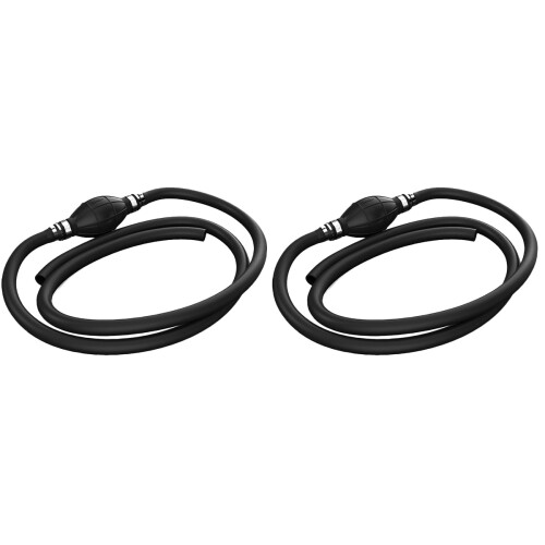 2Pièces Siphon Main Pour Carburant Avec Tuyau 1