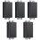 5Stk Verstärker Geräuschfilter ABS Ground Loop Isolator Schwarz Robust 5