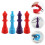 4Pièces Colliers En Silicone Pour Bébé Couleur Variée 6