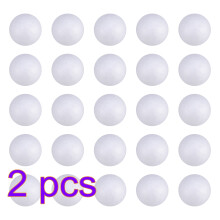 2 Pack Foam Craft Balls Office Palle Polistirolo Fucsia