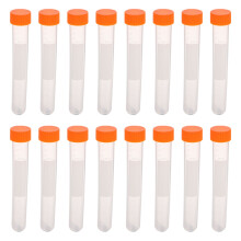 100Pièces Conteneur Transparent Aiguilles Plastique Orange Pratique
