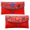 4Pcs Red Fabric Chinese Wedding Envelopes Assorted Colors for Home Use 3