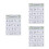 3Pcs Creative Design Trumpet Chord Chart for Beginner Training 10