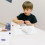 Witte Plug-in Lamp Voor Kinder Busy Board Speelgoed 5