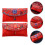 4Pcs Red Fabric Chinese Wedding Envelopes Assorted Colors for Home Use 10
