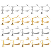 60St Clip-on Oorbel Converter Koperen DIY Accessoires Mix Kleuren