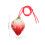 2St Draagbare Rood Keramische 6-Gats Beginners Ocarina 9