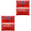 4Pcs Red Fabric Chinese Wedding Envelopes Assorted Colors for Home Use 5