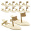 30St Zeilboot DIY Voor Kinderen Blank Beige Knutselmodel 3