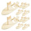 30St Zeilboot DIY Voor Kinderen Blank Beige Knutselmodel 6