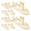 30St Zeilboot DIY Voor Kinderen Blank Beige Knutselmodel 4