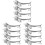 12Pièces Repose-Couverts Alliage Argent Design Compact Et Robuste 2