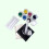 2Sets Sofa Auto Sitz Leder Reparatur Kit Kratzer Risse Mehrfarbig 4