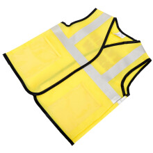 4Pcs Kids Fluorescent High Visibility Safety Vest For Outdoor Use