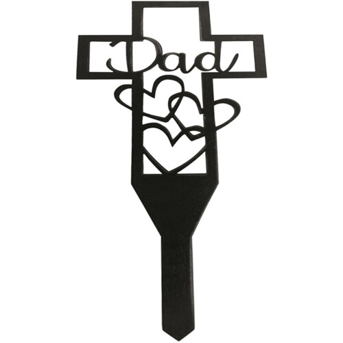 5 Pcs Grave Stake Cemetery Markers Decoration Graveyard Decorations