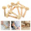 10St Drukroller Van Hout Voor Scrapbooking En Knutselen 7