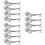 12Pièces Repose-Couverts Alliage Argent Design Compact Et Robuste 5