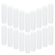 150 Pcs Lip Balm Tube PP Wax Tube With Caps Transparent