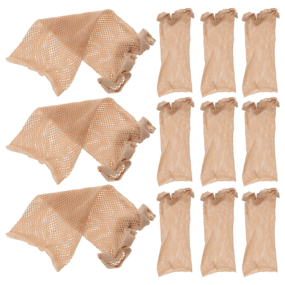 Iplusmile 60Pcs Light Yellow Elastic Wig Caps For Women Breathable Durable