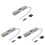 3Pcs Hx711 Weighing Pressure Sensor Silver for Breadboard Use 2