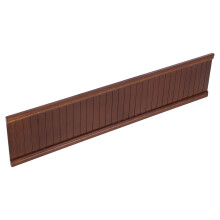 Lichtbruine Wainscoting Voor Dollhouse Wanddecoratie