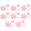 2 Count Reusable Straw Cover Cap Portable Cute Silicone Tips Caps 3