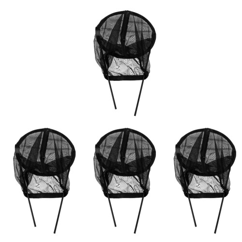 4Pcs Black Garden Net Cage Premium Polyester Protective Plant Screens 1
