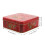 2Pcs Festive Red Tinplate Cookie & Candy Storage Box 10