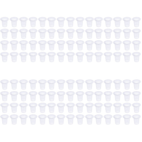 360 Pcs Root Fixer Or Mesh Hydroponic Container White 1