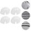 8Pcs -Proof Insert Liners White Durable Safety Cap Liners 9
