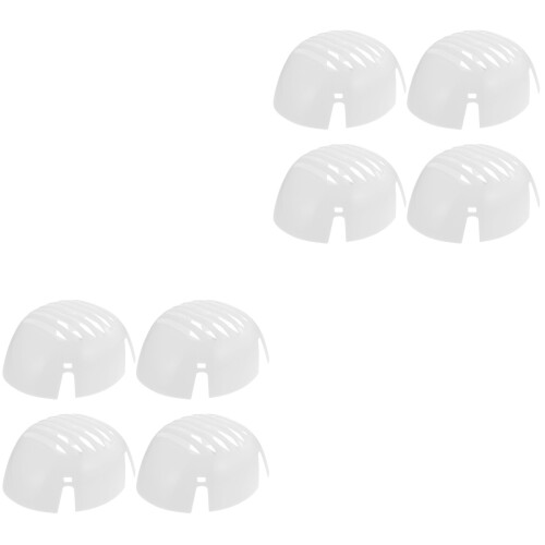 8Pcs -Proof Insert Liners White Durable Safety Cap Liners 2