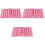 3Pcs Creative Meat Skewer Maker Pink Quick Wear Bbq Tool 3