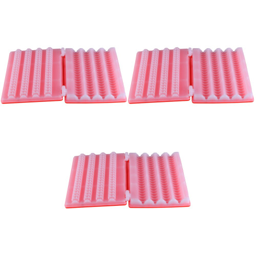 3Pcs Creative Meat Skewer Maker Pink Quick Wear Bbq Tool 2