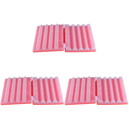 3Pcs Creative Meat Skewer Maker Pink Quick Wear Bbq Tool 1