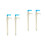 4Pcs Manual Liquid Sucker Pump Assorted Colors Handheld Fuel Transfer 10