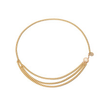 3St Gouden Waist Chain Dames Vintage Stijl Chic Passend Bij Jurk