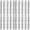 20Pcs Silver A6 Loose Leaf Binder 6 Ring Mechanism for Office Use 5