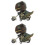 2St Creatieve Motorfiets Speelgoed Plastic Decor Voor Kinderen 5