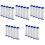 25Pcs T-Shaped Shower Filter White Replaceable Sprinkler for Bath 5