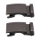 2 Pcs Belt Buckle Slider Accessories Automatic Man Mesh Belt 7