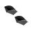 2Pcs Grey PVC Gutter Downspout Filter Splash Block Easy Install 4