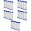 25Pcs T-Shaped Shower Filter White Replaceable Sprinkler for Bath 9