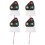 20 Pcs Mini Luminous Traffic Signal Model For Sand Table Decor 1