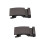 2 Pcs Belt Buckle Slider Accessories Automatic Man Mesh Belt 9
