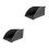 2Pcs Grey PVC Gutter Downspout Filter Splash Block Easy Install 3