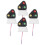 20 Pcs Mini Luminous Traffic Signal Model For Sand Table Decor 2